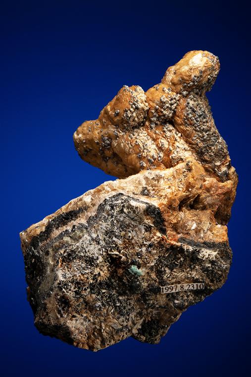 SIDERITE with GALENA