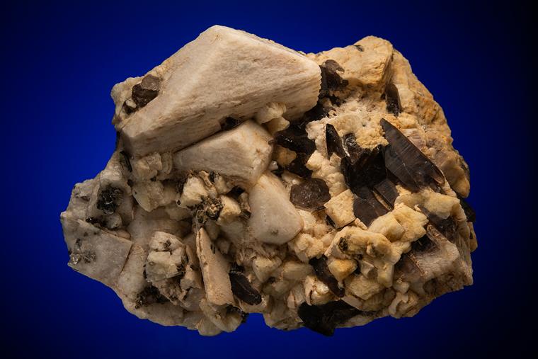 MICROCLINE with QUARTZ var. Smoky