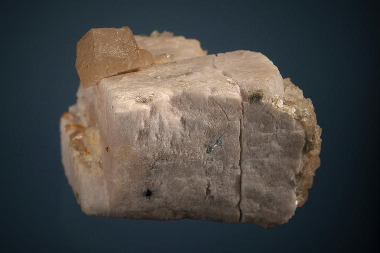PHENAKITE on MICROCLINE