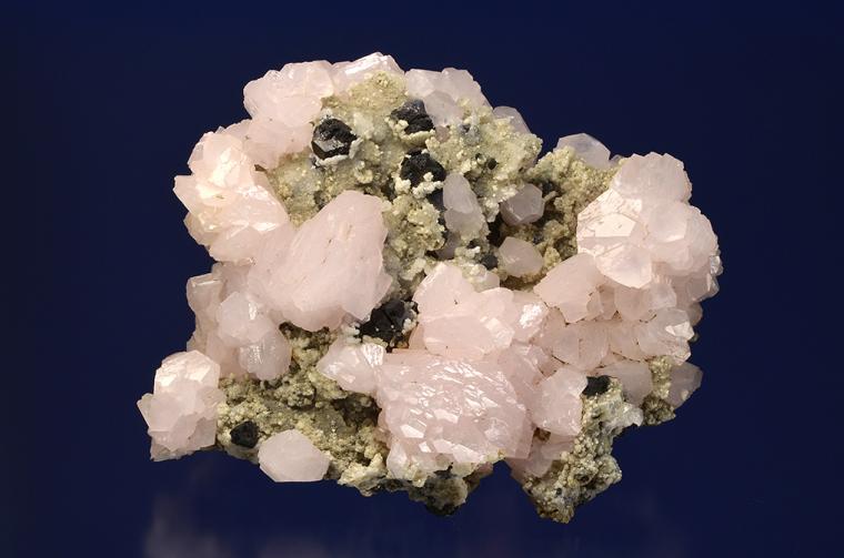 manganoan CALCITE with SPHALERITE