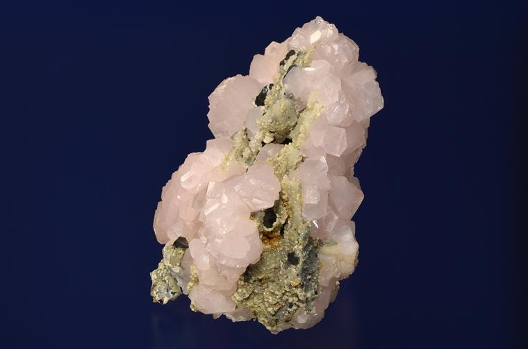 manganoan CALCITE with SPHALERITE