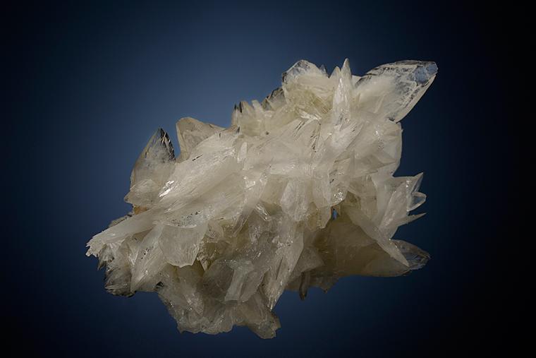 COLEMANITE with CALCITE