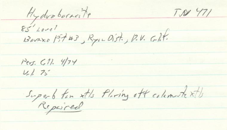 HYDROBORACITE (repaired)