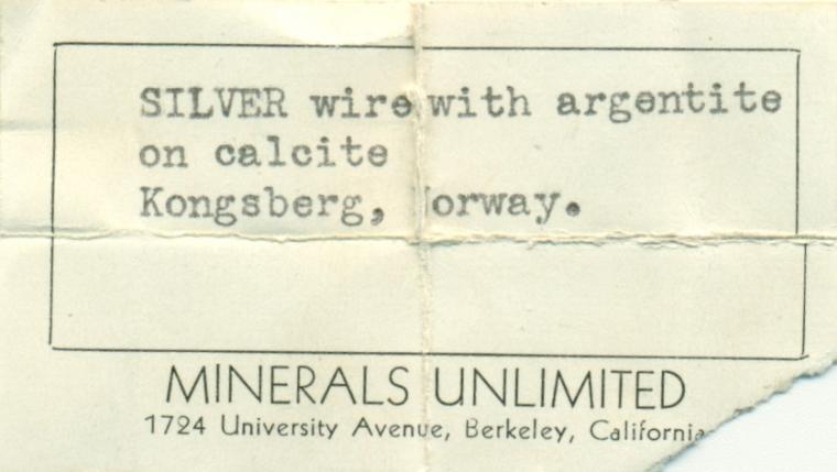 ACANTHITE replacing SILVER