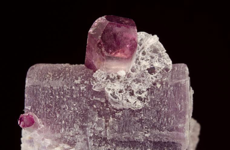 ELBAITE with LEPIDOLITE