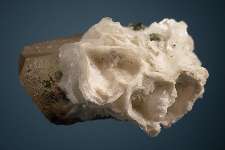 PHENAKITE with TITANITE, ALLANITE-(Ce) and CALCITE