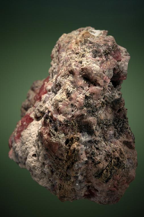 RHODOCHROSITE with QUARTZ and FLUORITE