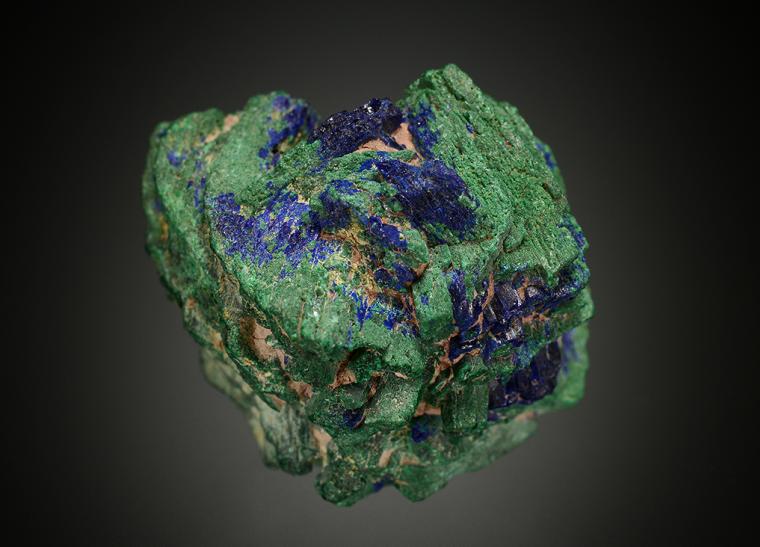 MALACHITE after AZURITE