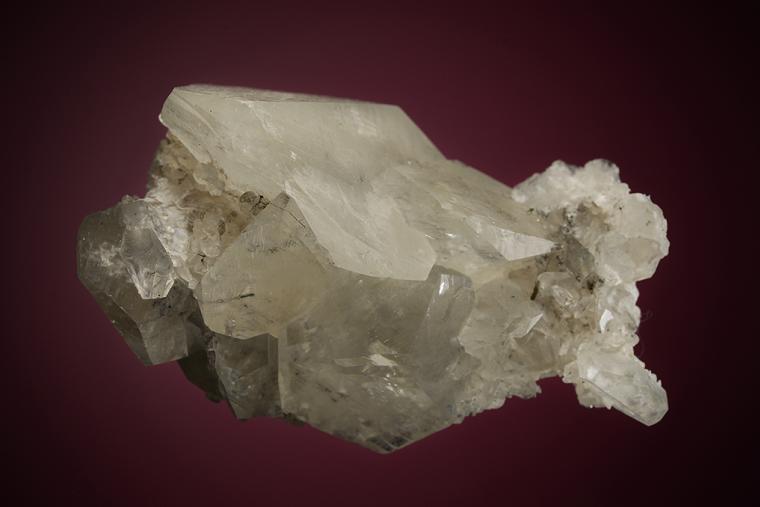 CALCITE with PALYGORSKITE