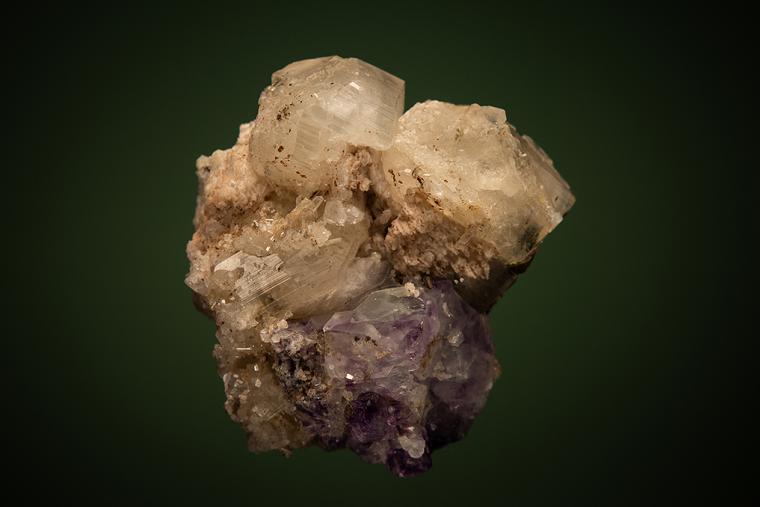 PHENAKITE with FLUORITE