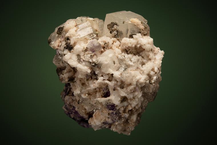 PHENAKITE with FLUORITE
