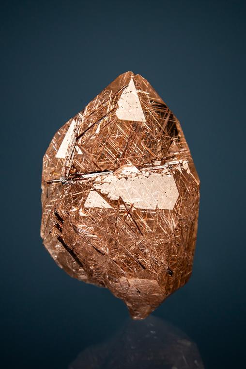 QUARTZ var. Smoky with RUTILE Inclusions