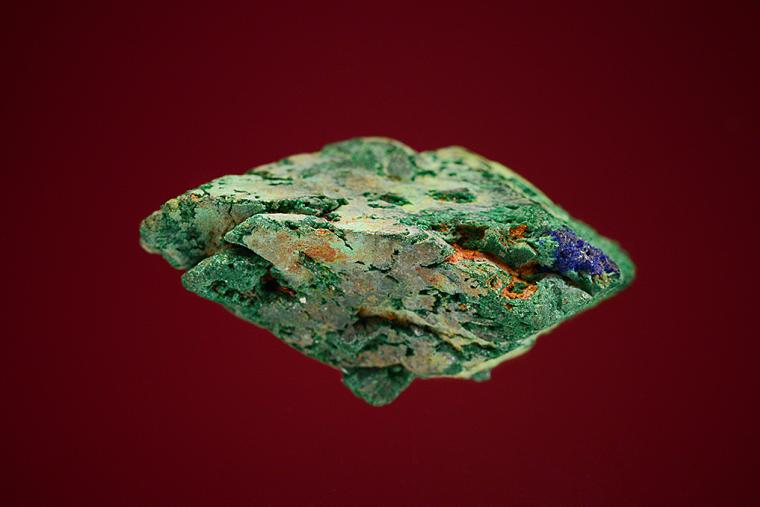 MALACHITE after AZURITE