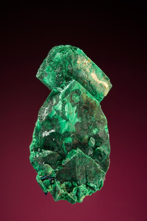 MALACHITE after AZURITE