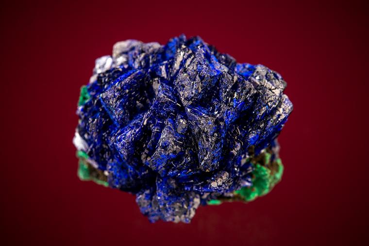 AZURITE on MALACHITE
