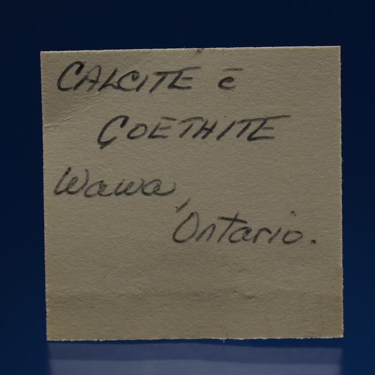 CALCITE on GOETHITE