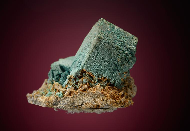 ROSASITE after AZURITE