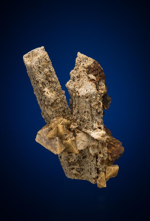 ZIRCON on ALBITE after AEGIRINE