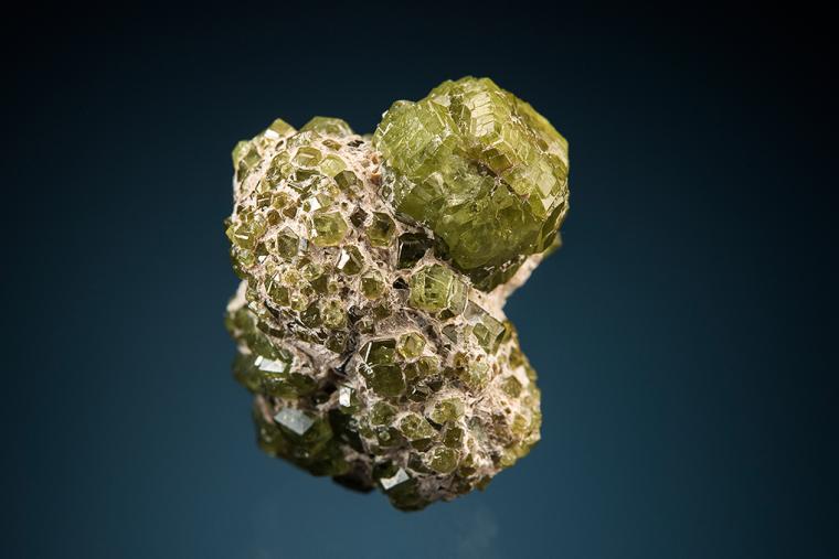 ANDRADITE var. Demantoid (repaired)
