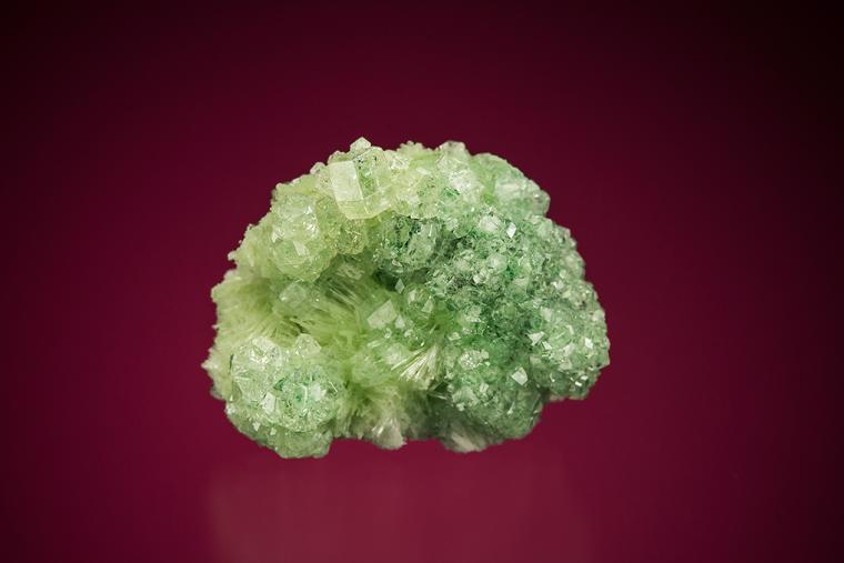 GROSSULAR on DIOPSIDE