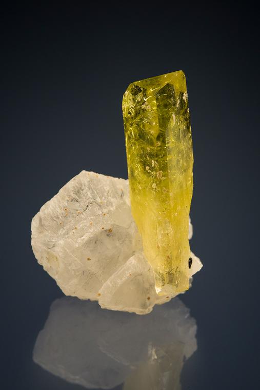 BRAZILIANITE on BERYLLONITE