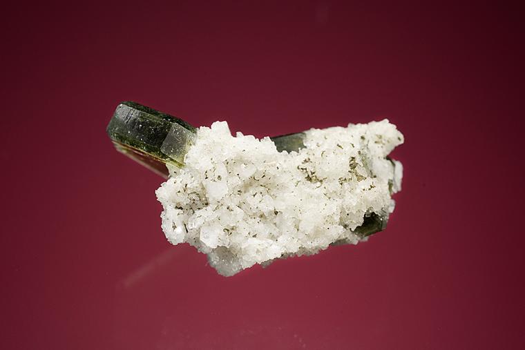 FLUORAPATITE on ALBITE