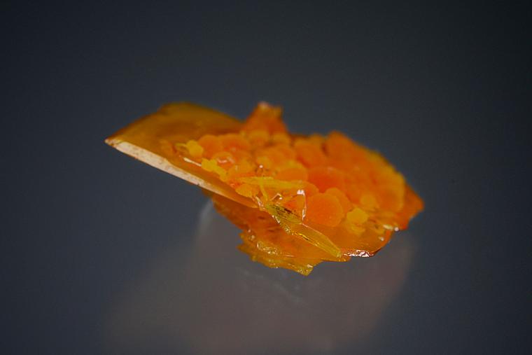 WULFENITE with MIMETITE