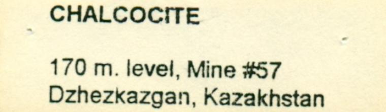 CHALCOCITE