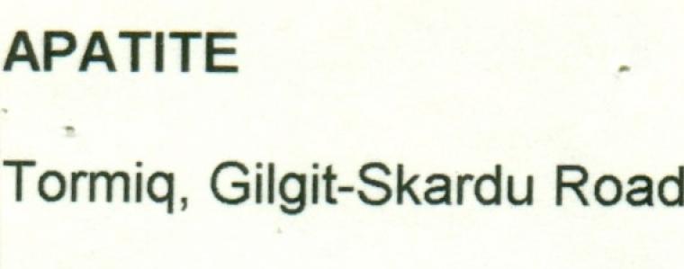 APATITE