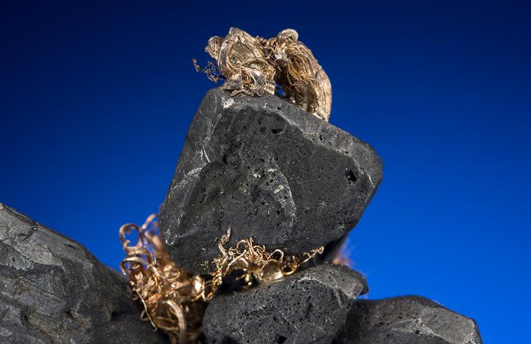 ACANTHITE with SILVER