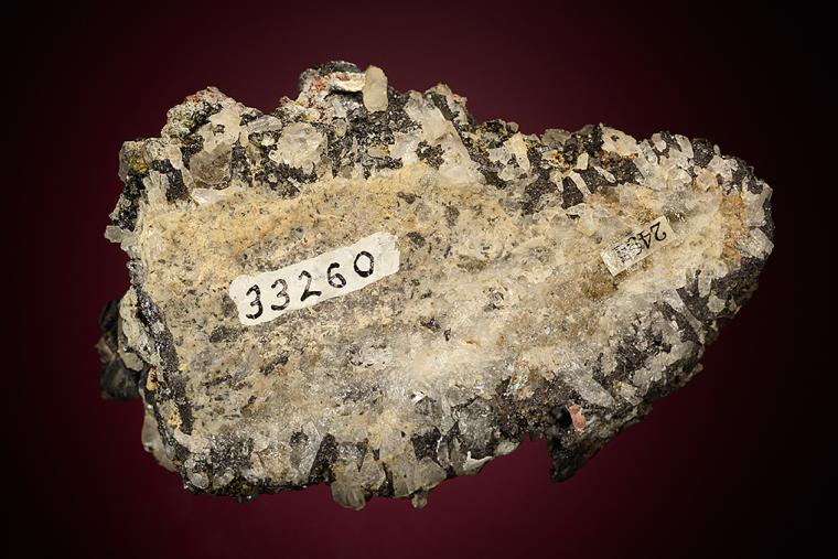 WURTZITE on QUARTZ