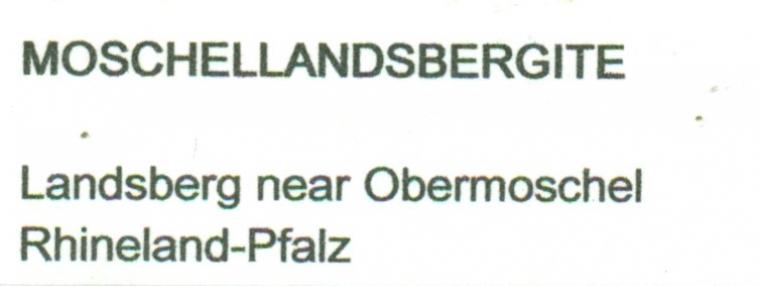 MOSCHELLANDSBERGITE (type locality)