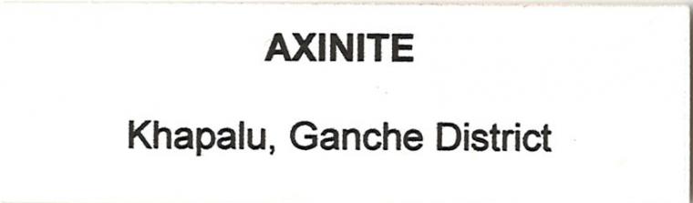 AXINITE