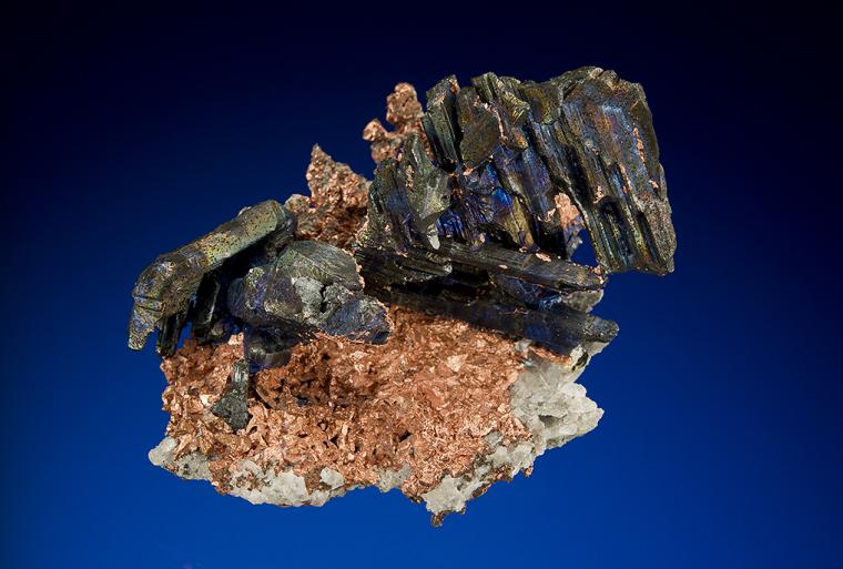 CHALCOCITE with COPPER