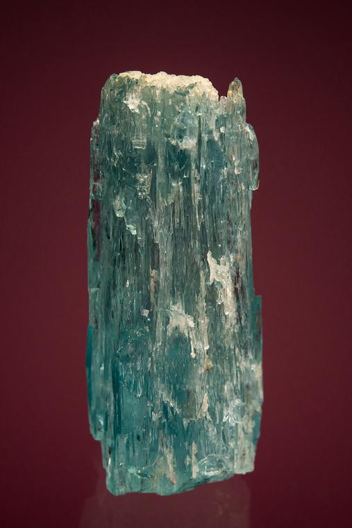 BERYL var. Aquamarine with FLUORITE and BERTRANDITE