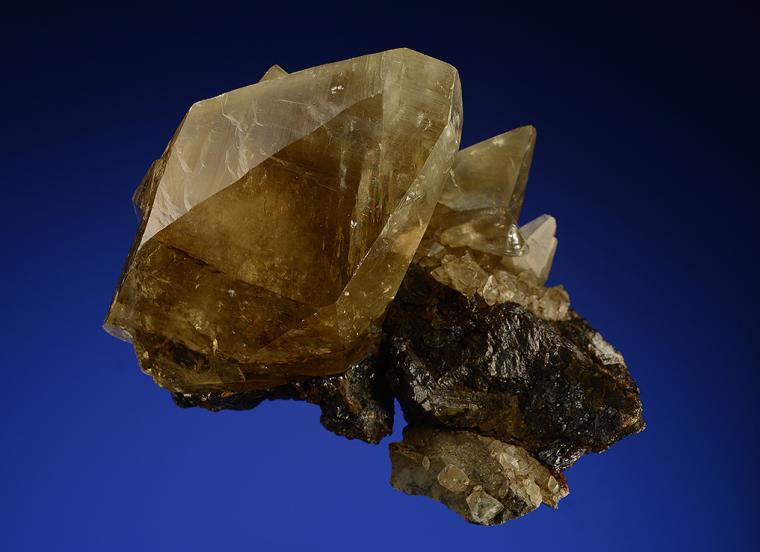CALCITE on SPHALERITE
