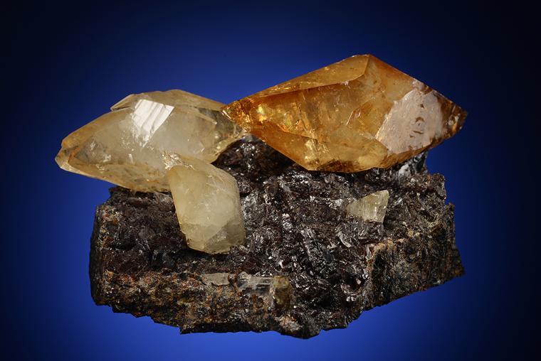 CALCITE on SPHALERITE