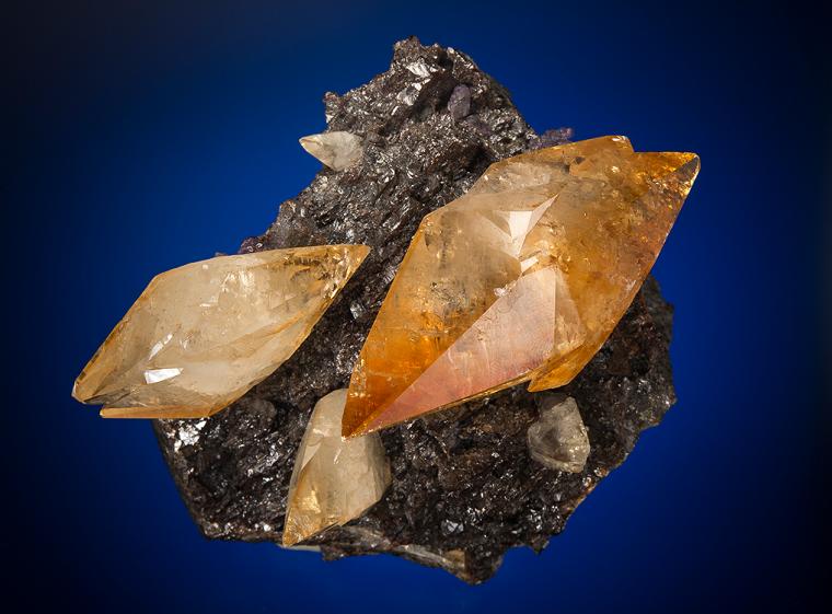CALCITE on SPHALERITE