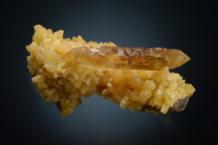 BARITE on CALCITE