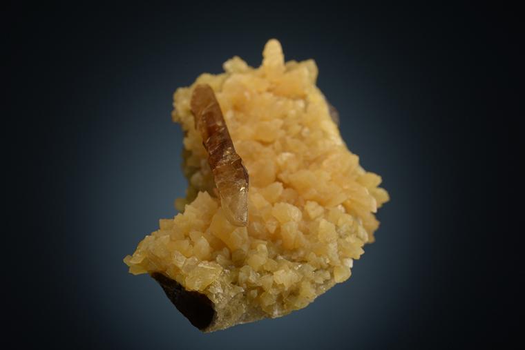 BARITE on CALCITE