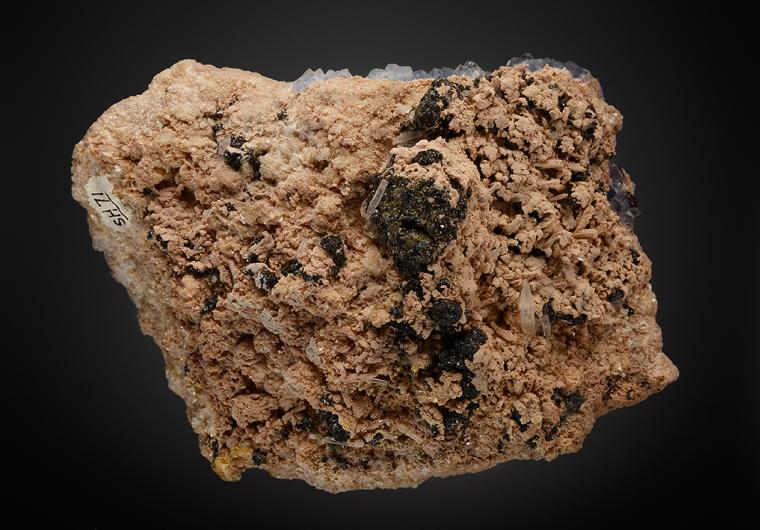 FLUORITE with CHALCOPYRITE