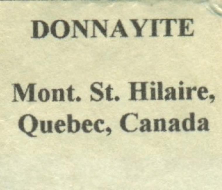 DONNAYITE