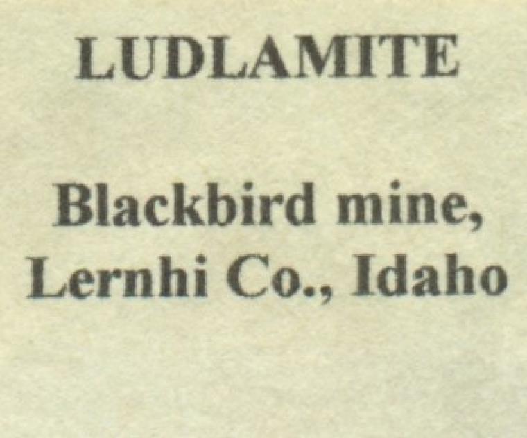 LUDLAMITE