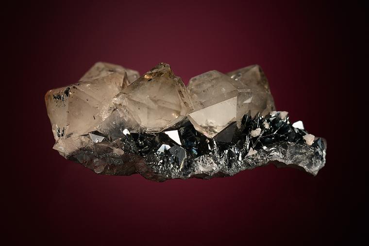 QUARTZ with HEMATITE