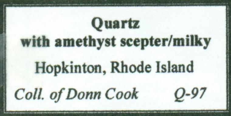 QUARTZ var. Amethyst