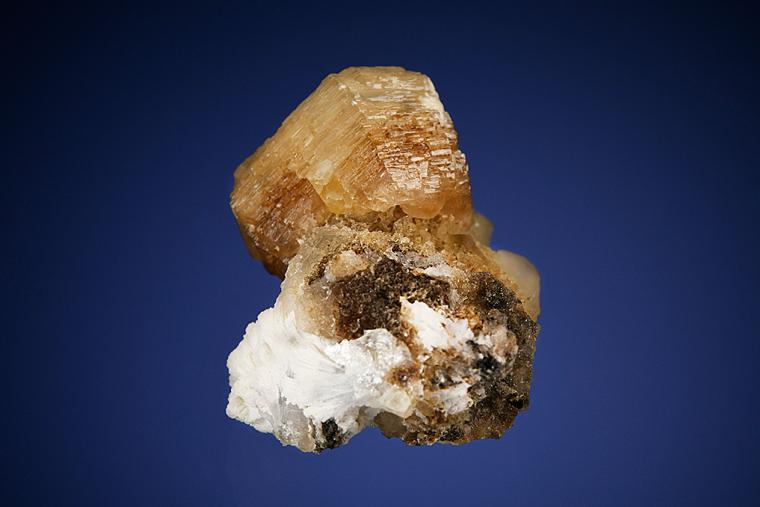 WITHERITE with CALCITE
