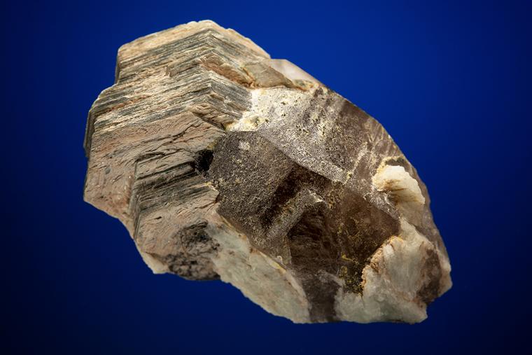 MUSCOVITE with QUARTZ var. Smoky and ALBITE