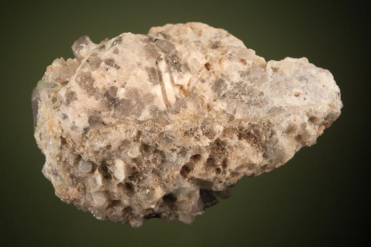 FLUORITE on QUARTZ (repaired)