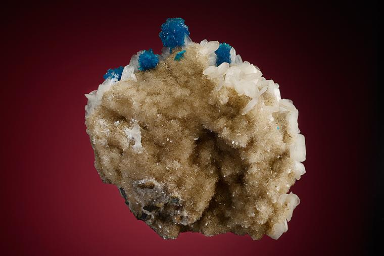 CAVANSITE on STILBITE