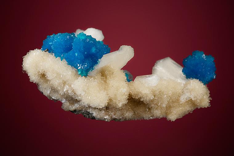 CAVANSITE on STILBITE